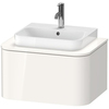 Duravit Happy D.2 Plus Тумба подвесная  354x650x480мм 1 ящик, цвет: белый глянцевый HP494002222