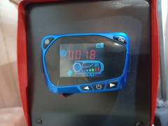 Автономный отопитель 12В 5кВт 4 выхода пульт B2 красный