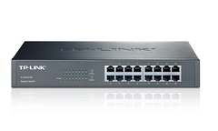 Коммутатор 16-port Gigabit Switch TP-Link TL-SG1016D, Компактный 11,6