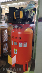 Винтовой компрессор berg вк-5.5рв-250 10 бар с вертикальным ресивером