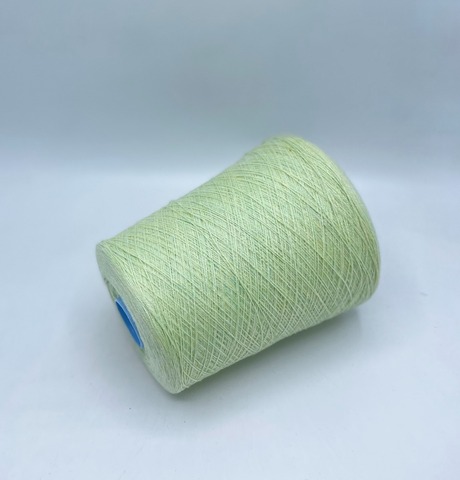 Zegna Baruffa (пр. Италия), art-Cashmere, 2/28 1400м/100 гр. 100% Кашемир, цвет- Светло-зеленый меланж(659/55/582), арт-35632
