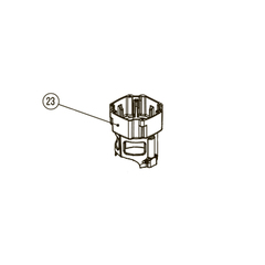 Запчасть №23 для Hybest GSR40A. Камера сгорания