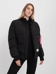 Куртка Alpha Industries MA-1 Quilted Black (Черная)