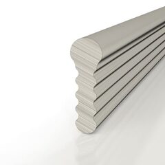 Разделительный профиль D009.2A анодированный титановый