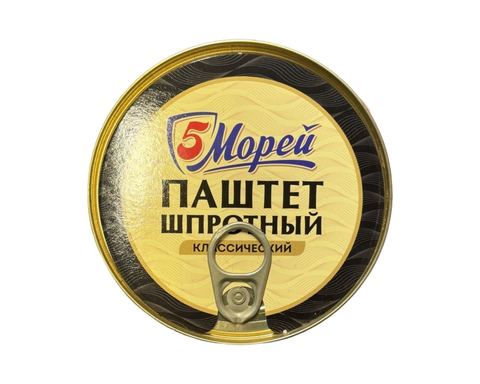 Паштет  шпротный  170г. 5М 36 шт