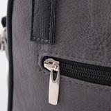 Сумка Саломея 269 македония серый + черный