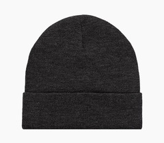 Шапка Alpha Industries Essential Beanie Dark Charcoal Heather (Темно-серая)