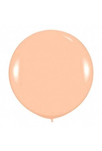 Большой латексный шар персик пастель купить в Новосибирске | Wonderball-project.ru