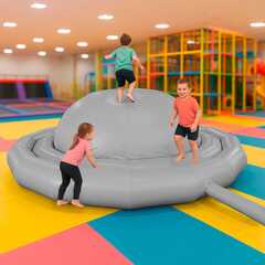 Надувное оборудование «Надувной живот» 5*5*1,5 м, серый