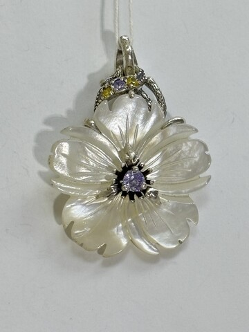 Мелисса (кулон из серебра)