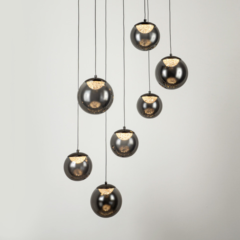 Подвесной светодиодный светильник Modelux ML.2338.7 BK