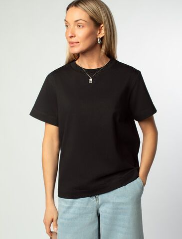 Футболка из премиального хлопка с эластаном  D49.987 (103393)