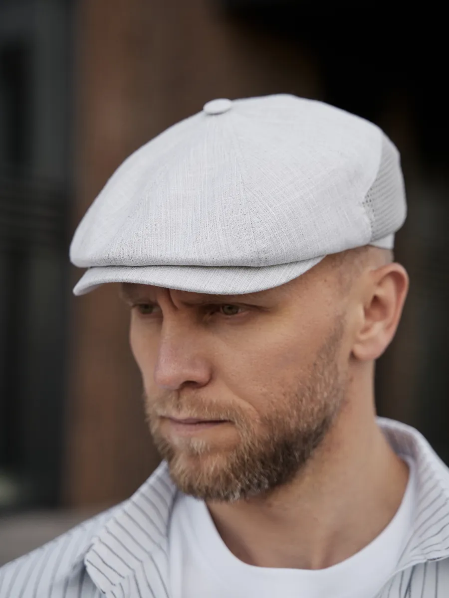 Кепка восьмиклинка летняя с сеткой