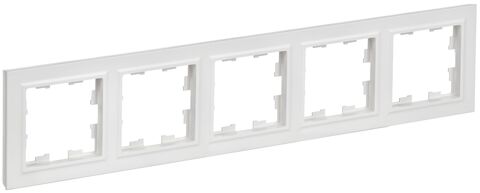 BRITE Рамка 5-мест. РУ-5-БрАБ а/б IEK