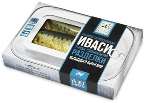 Сардина тихоокеанская Иваси х/к, 200г