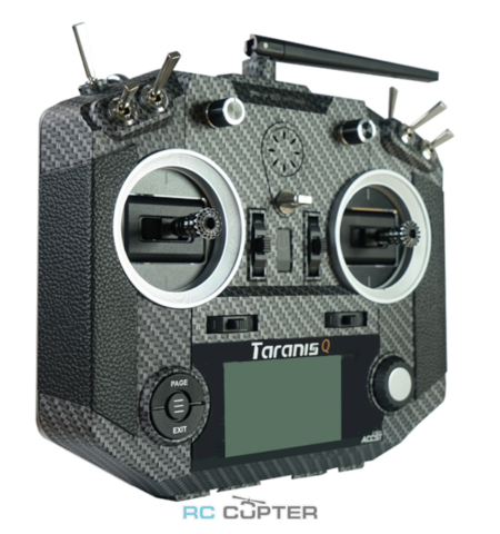 Аппаратура управления FrSky Taranis Q X7S Carbon fiber 2.4 ГГц 24 канала ACCESS  +кейс EVA