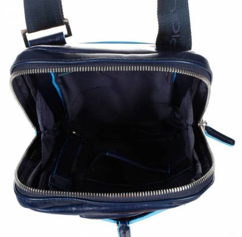 Сумка Piquadro Blue Square, синий, кожа натуральная (CA3084B2/BLU2)