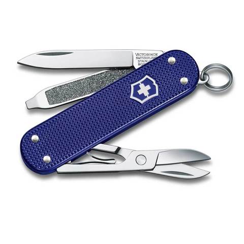 Нож-брелок Victorinox Classic Alox Colors, Night Dive (0.6221.222G)