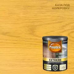 Пропитка декоративная для защиты древесины Pinotex Extreme база BC полуматовая 0,9 л
