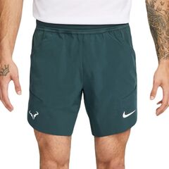 Шорты теннисные Nike Dri-Fit Rafa Short - deep jungle/lime ice/white
