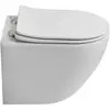Унитаз подвесной BelBagno Uno 2.1 BB7006CHR+SC безободковый 36x48.5x33 см, с сиденьем дюропласт