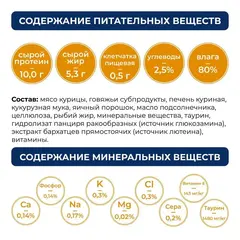 Original Сhoice VET Urinary консервы для взрослых кошек профилактика МКБ 85 гр