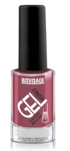 Gel finish Лак для ногтей тон 14 розовый 9 г. Lux Visage