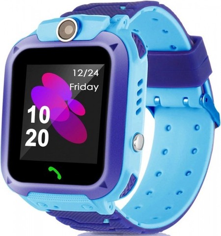 Детские умные часы Smart Baby Watch Q12 blue голубые