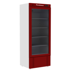 Холодильный шкаф с стеклянными дверьми Полюс R560 С (стекло) Сarboma