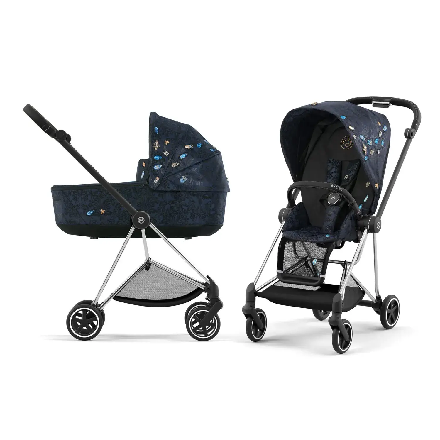Cybex Mios 2 1 Jewels of Nature Chrome Black CybexOfficial.ru
