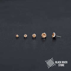 Cubic Zirconia IG Champagne Б/Р