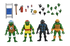 Фигурка NECA Teenage Mutant Ninja Turtles: Stump Wrestling Turtles 4-Pack