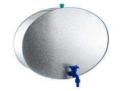 62-1-020 Умывальник оцинкованный, с краном и крышкой, 20л (Россия)