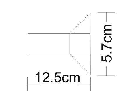 Светильник настенный Arte Lamp Anello A1705AP-1WH