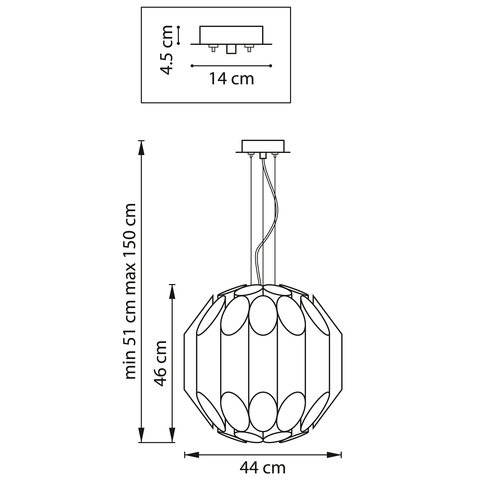 Подвесная люстра Siena Lightstar 720447