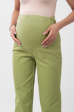 Брюки для беременных 14907 фисташковый