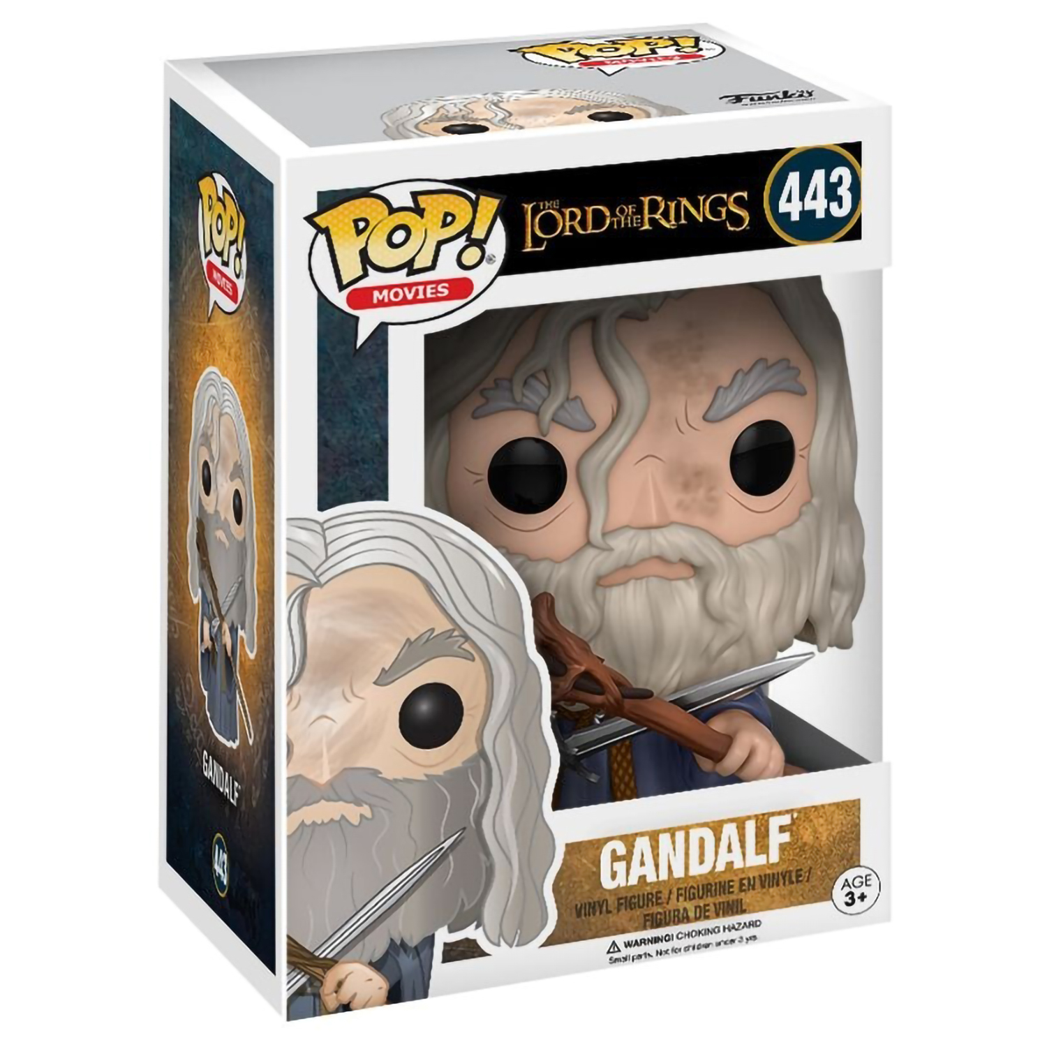 Фигурка Funko POP! Movies LOTR/Hobbit Gandalf (443) 13550» за 2 290 ₽ –  купить за 2 290 ₽ в интернет-магазине «Книжки с Картинками»