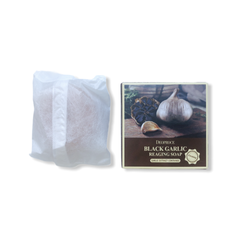 DEOPROCE BLACK GARLIC SOAP 100g