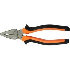 Плоскогубцы 180мм никелированные двухкомпонентные рукоятки Вихрь