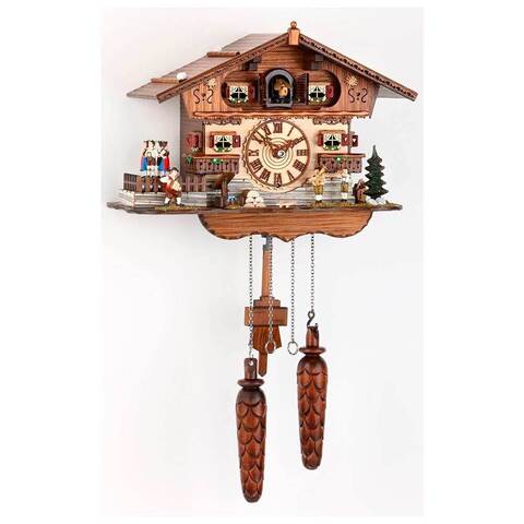 Настенные часы с кукушкой Sars T5054-8MT