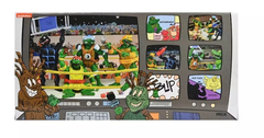 Фигурка NECA Teenage Mutant Ninja Turtles: Stump Wrestling Turtles 4-Pack