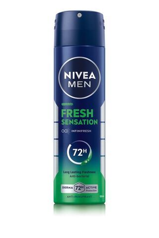 Дезодорант NIVEA Fresh Sensation д/муж 150 мл спрей ГЕРМАНИЯ