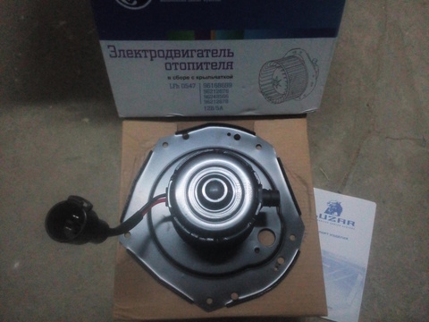 ВЕНТИЛЯТОР ОТОПИТЕЛЯ NEXIA N100, ESP LUZAR