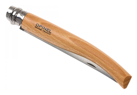 Нож складной перочинный Opinel Slim Beechwood №12 12VRI, 270 mm, дерево (000518)