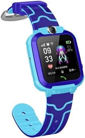 Детские умные часы Smart Baby Watch Q12 blue голубые