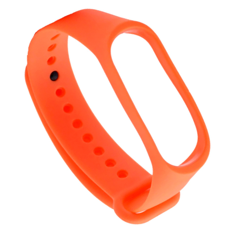 Ремешок для браслета Xiaomi Mi Band 6/7 оранжевый