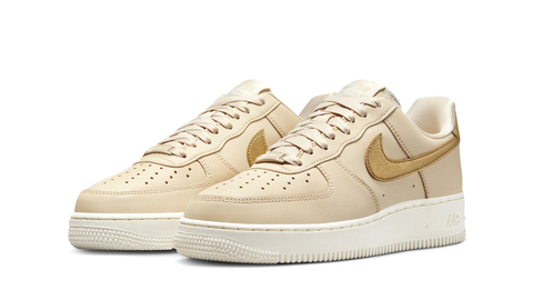 Кроссовки Nike Air Force 1 Low '07 - Sanddrift Metallic Gold