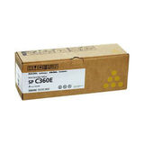 Принт-картридж Ricoh SP C360E, желтый. Ресурс 1500 стр. (408191)