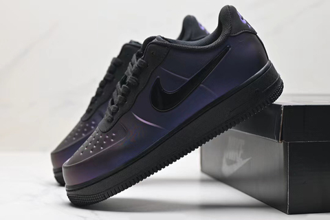 Air force 1 foamposite black low hotsell