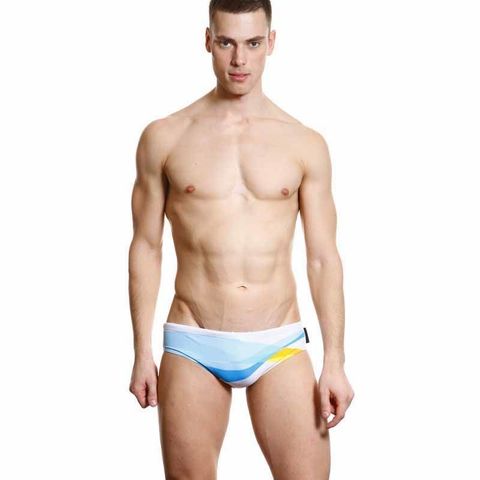 Мужские плавки белые Aussiebum Sunga Lowrider Blade